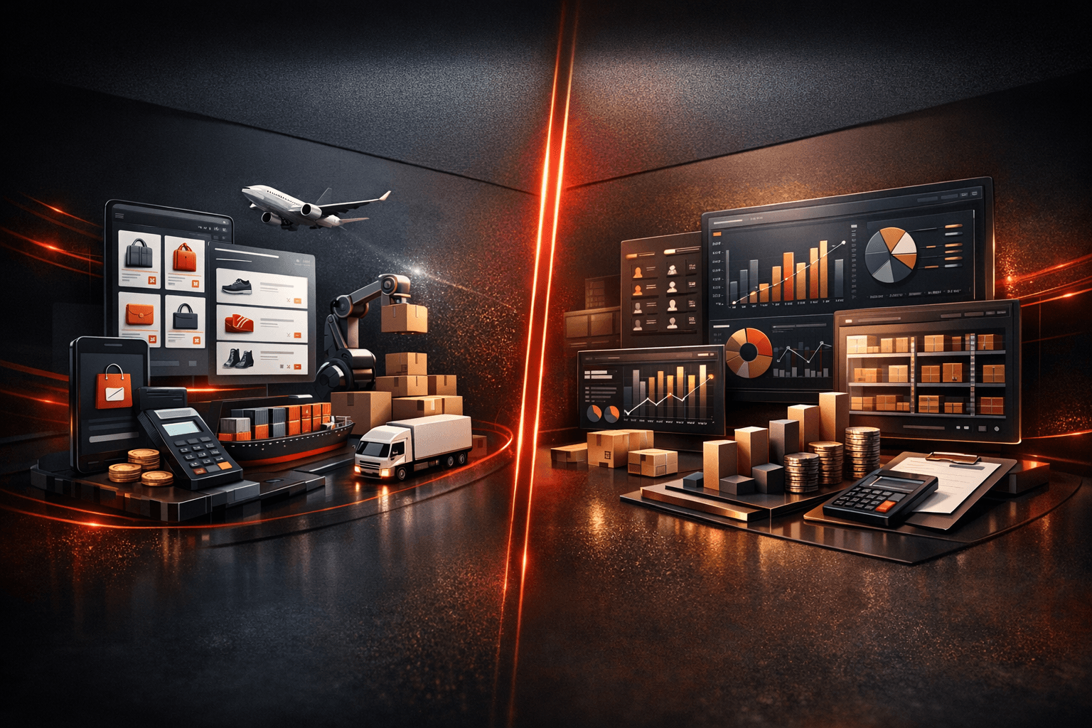 Marketplace and ERP platforms built to work together